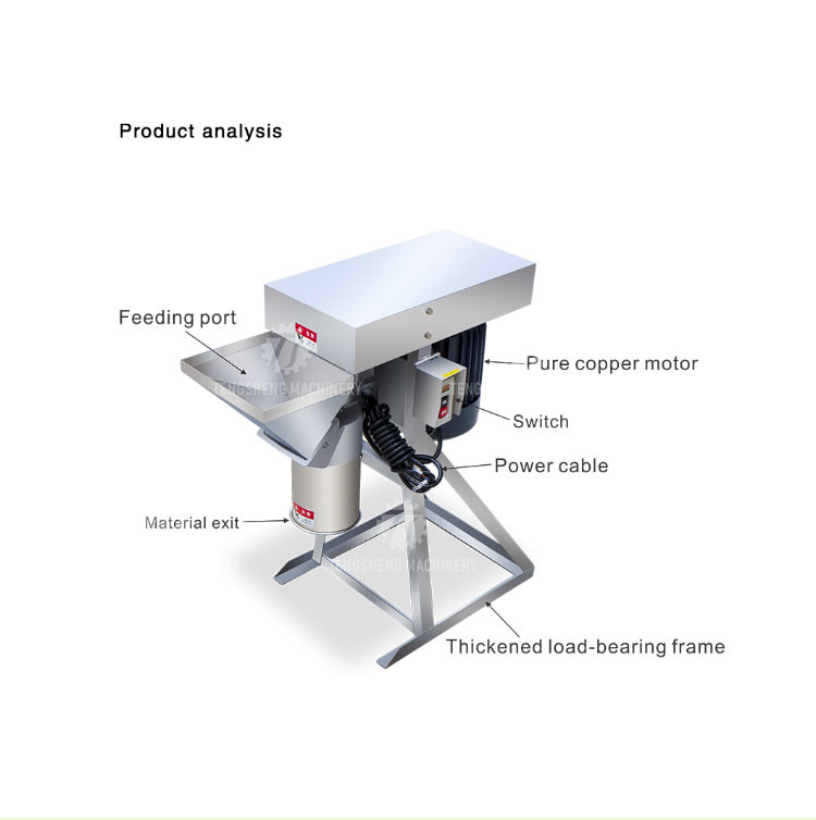 Small Vertical Garlic Mincing Machine Small Commercial Electric Smashing Machine