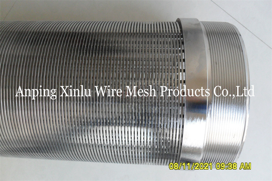 Johnson Wedge Wire Continuous Slot Screen Pipe For Groundwater