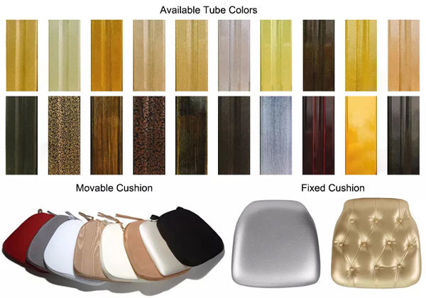 Hotel Furniture High Quality Metal Gold Dining Stacking Phoenix Chairs For Event