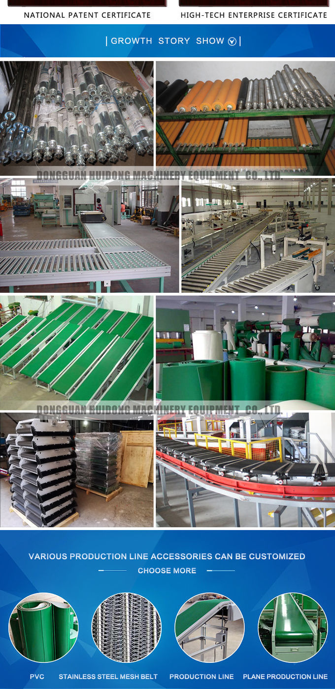 Horizontal Electric Conveyor Rollers , Motorized Conveyor Rollers With DC Brushless Drum Motor