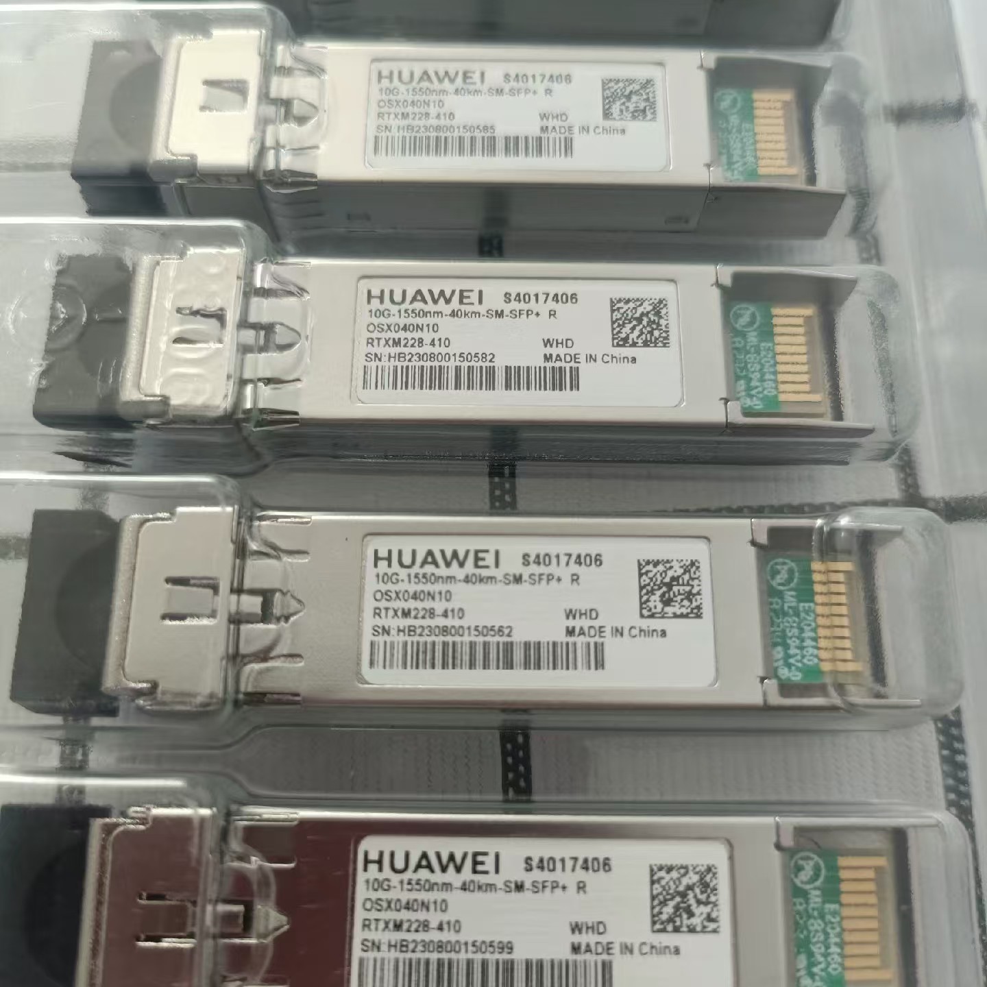 Original Huawei S4017406 Optical transceiver 10G-1310nm-10km-SM-SFP+R OSX010N10 MTRS-02X13-G Optical transceiver