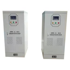 Industrial Electronic Servo Voltage Stabilizer 50KVA 3 Phase 60Hz 50Hz With LCD Display