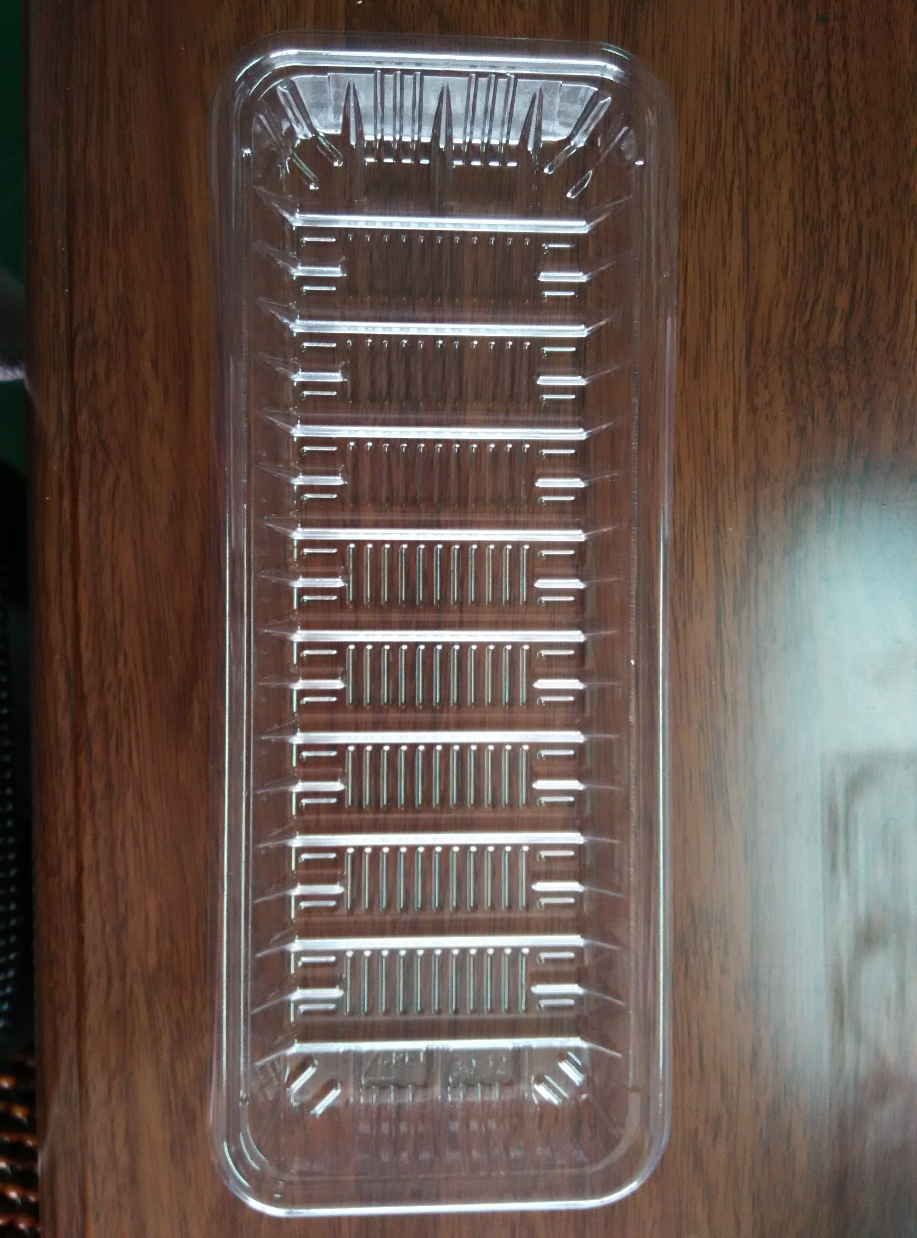 clear blister packing tray for fruit and vegetable PVC