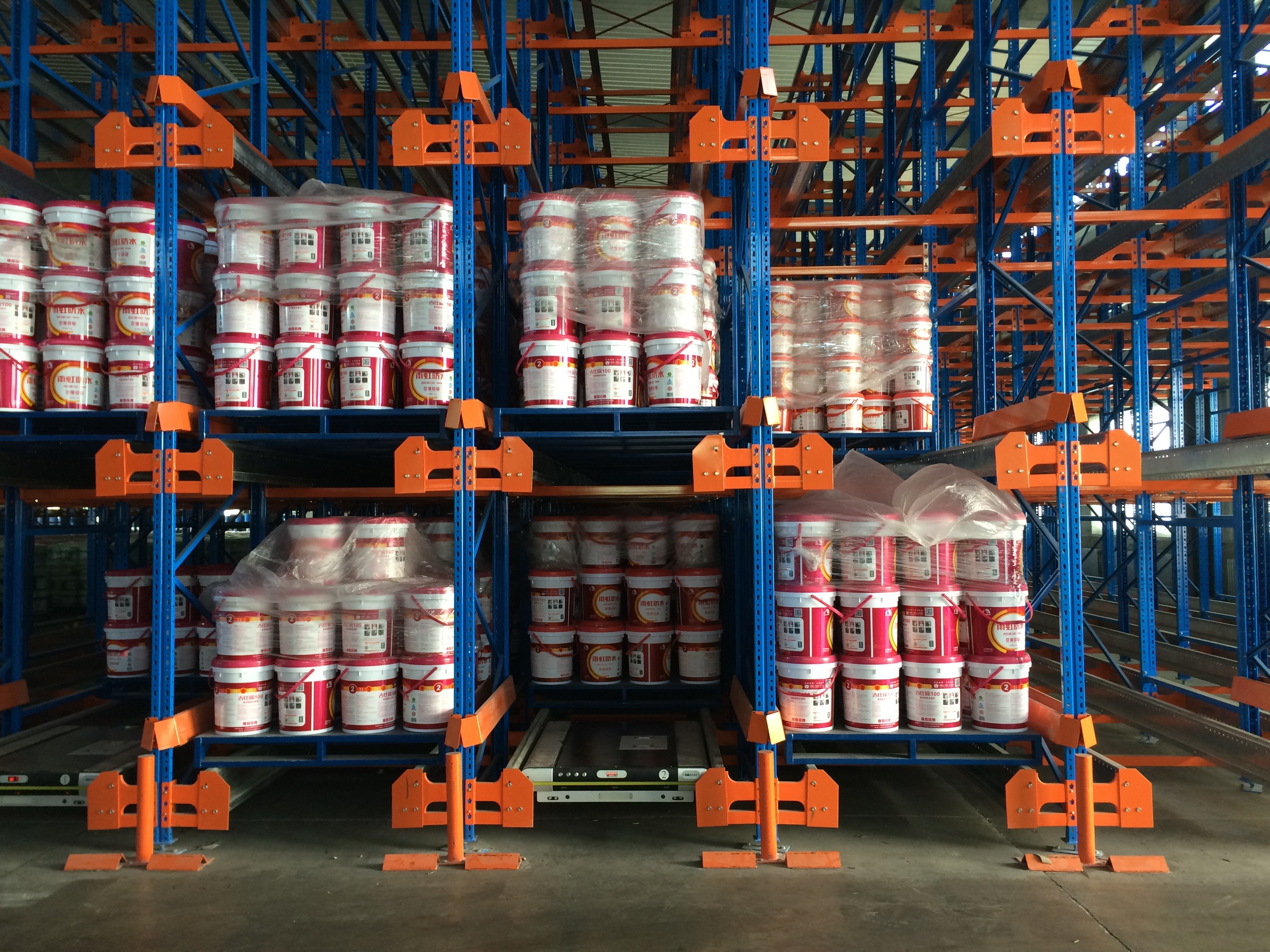OEM Adjustable Radio Shuttle Metal Industrial Pallet Storage Warehouse Rack
