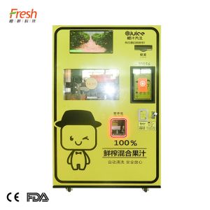 frisch ORG freshly squeezed orange juice vending machine sealing system