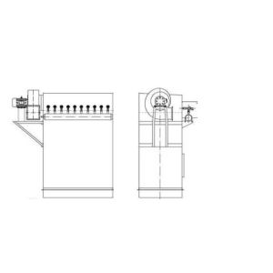 ISO Dust Collector Automatic Concrete Block Making Machine
