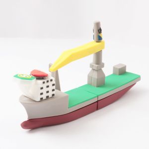 3D Copy Real PVC USB Drive Sailing Ship Customized Shapes