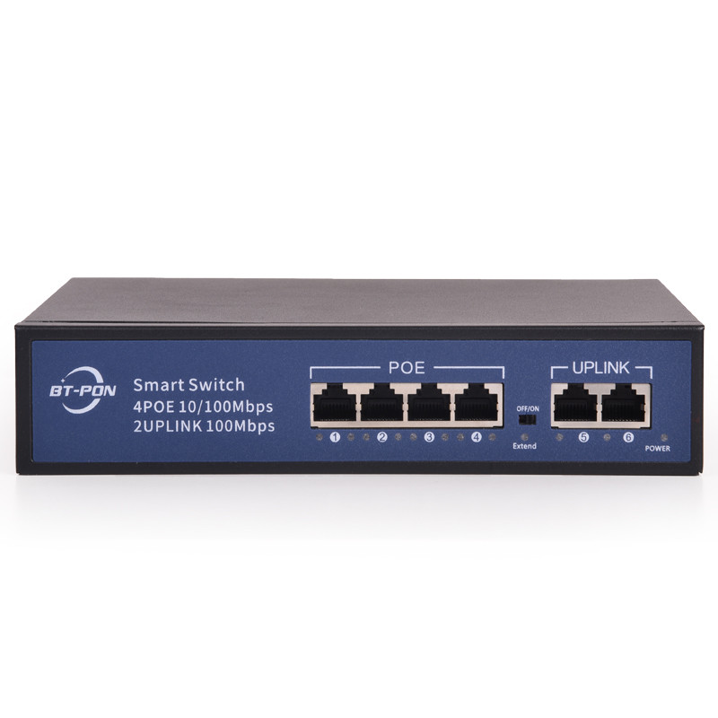 8 Port Poe++ Unmanaged IEEE802.3af/At/Bt Gigabit Network Switch