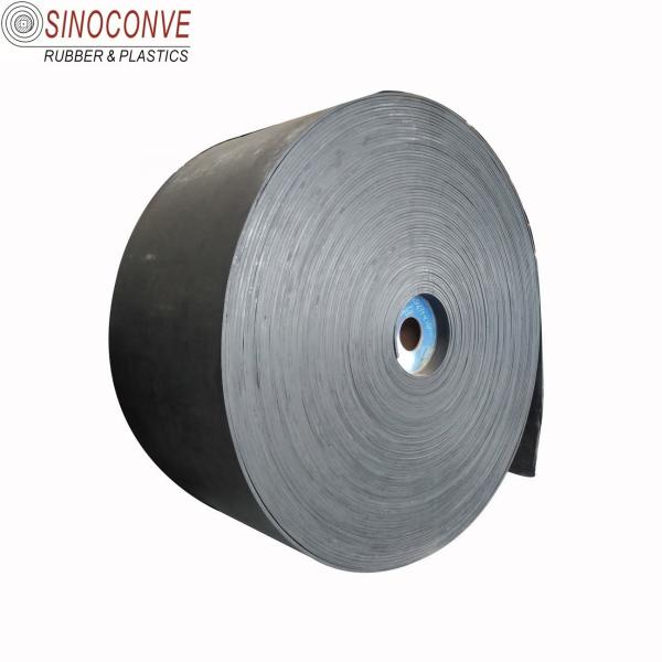 Polyester Rubber Conveyor Belt for Stone Crusher Heat Resistant Material and 100