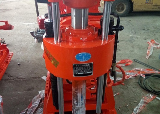 Sample Collecting Coring Soil Test Drilling Machine With Diesel Engine