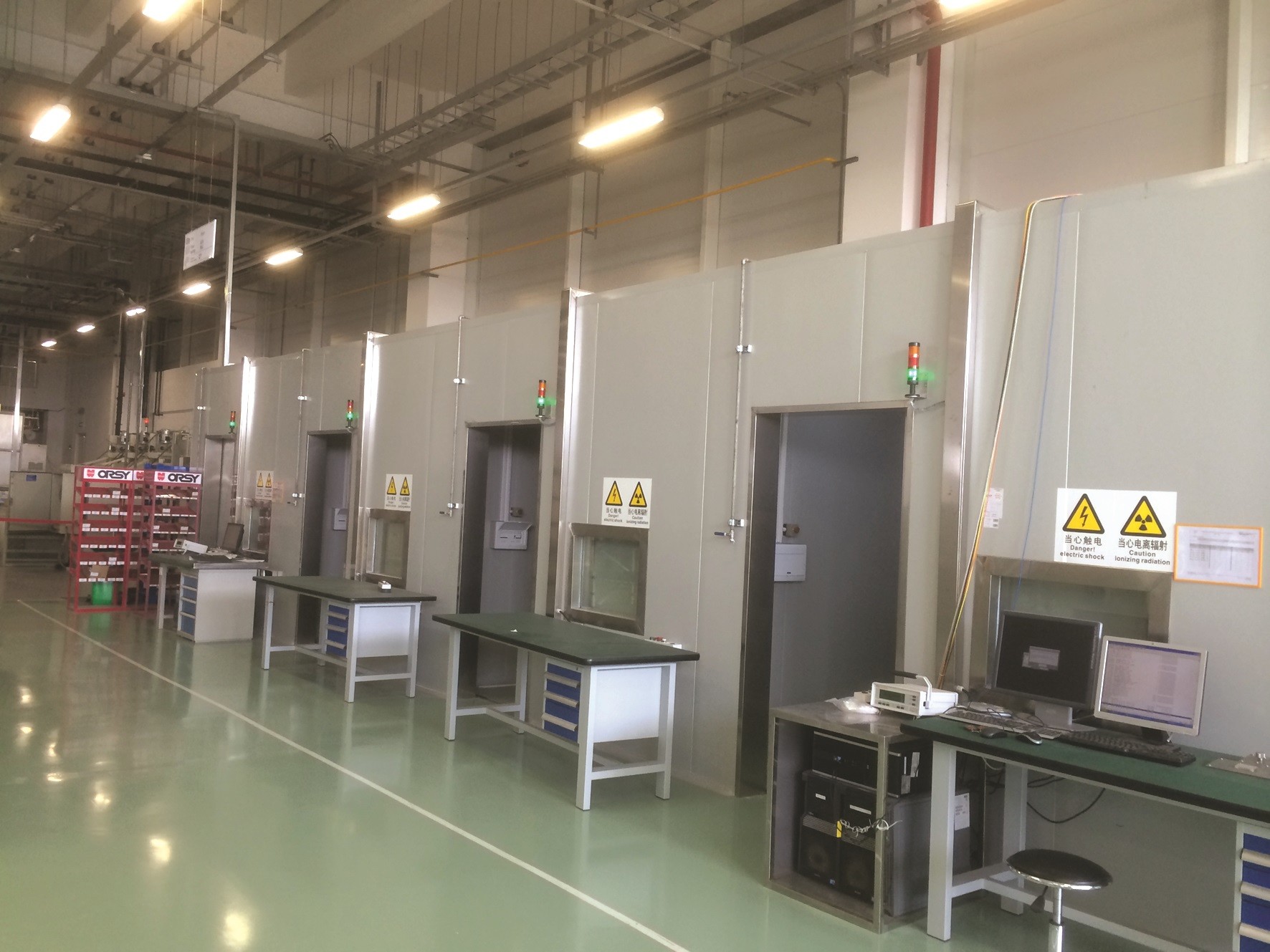 Steel Frame Lead X Ray Shielding Room Combined For Industrial NDT