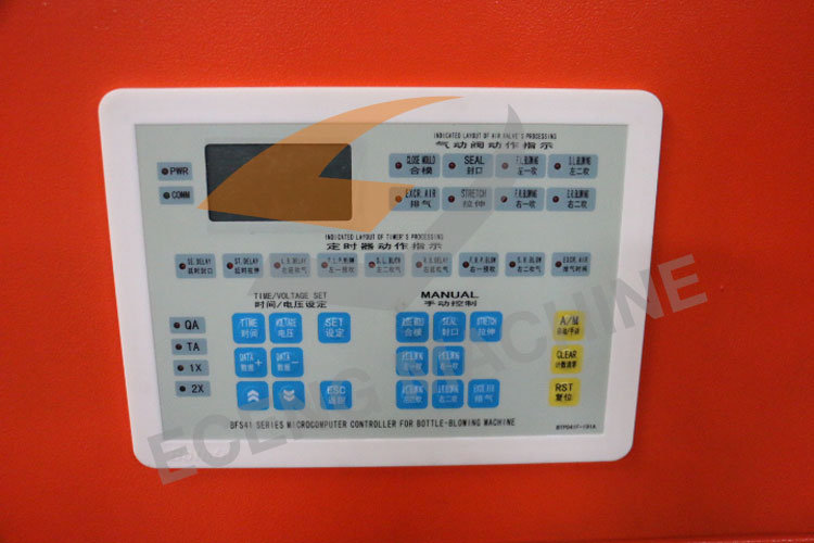 16KW 5 Gallon Semi Auto Bottle Blowing Machine 4 Cavities