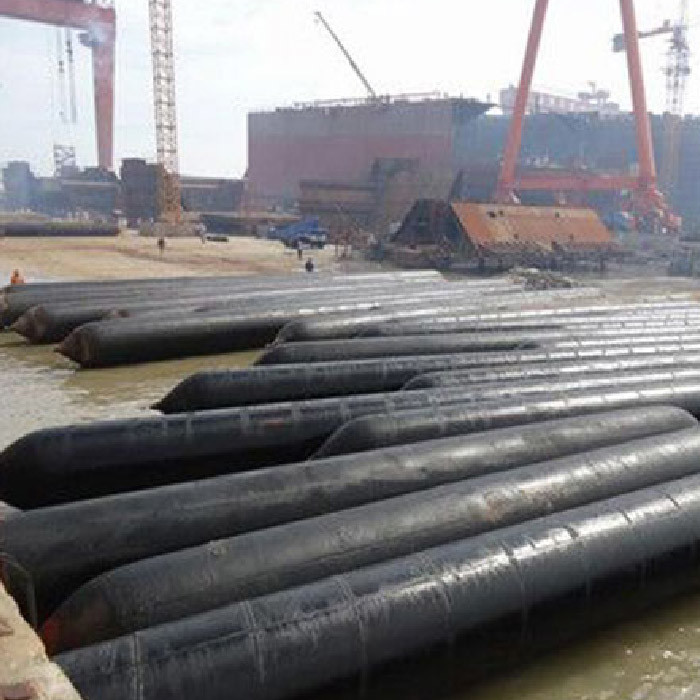 Customized Airbag Launching Ship Reusable Marine Airbags For Boat