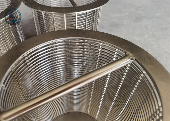 Slot V Ss 304 Wire Wrapped Screen Inner Filter Basket