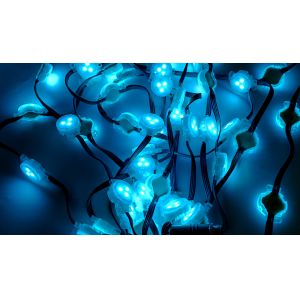 Theme Park 30mm LED Point Light Source 3LEDs/pcs With DMX512 Contoller