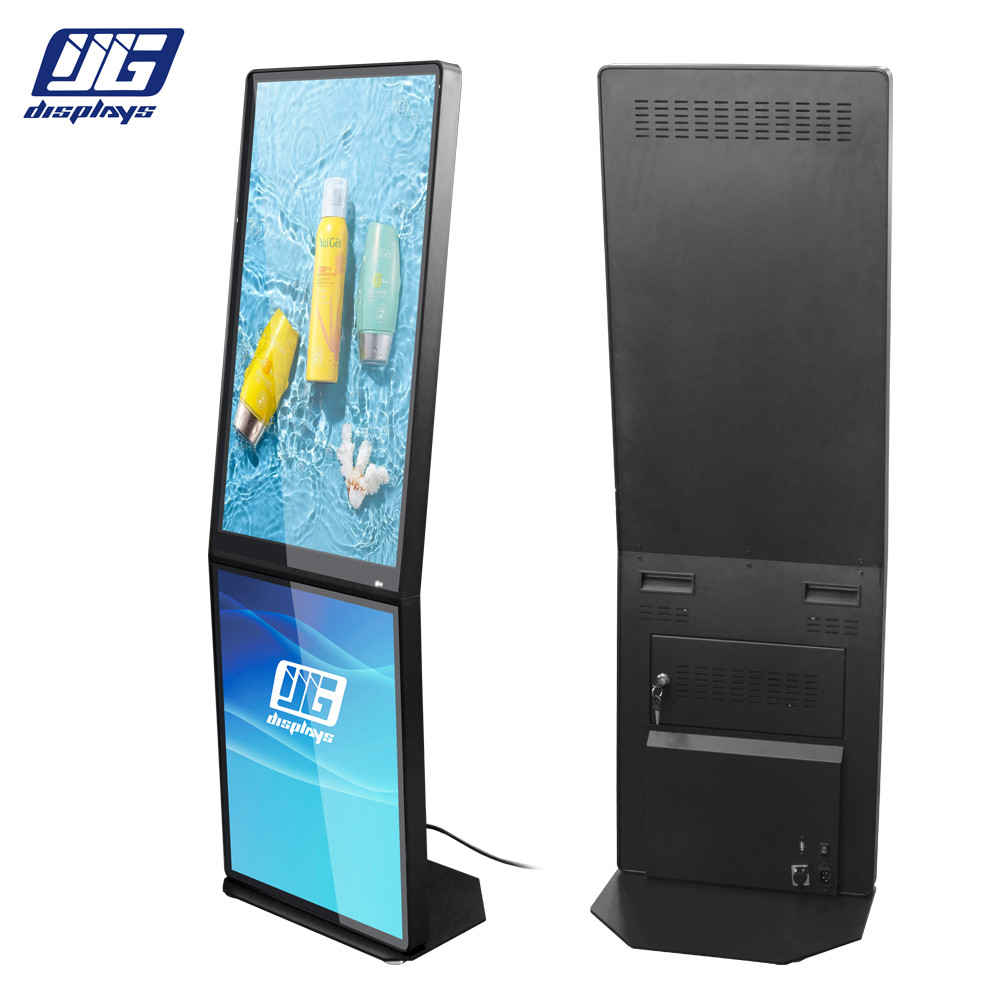 Multiple Zone L Board LCD Digital Screen With Magnetic Led Advertising Light Box