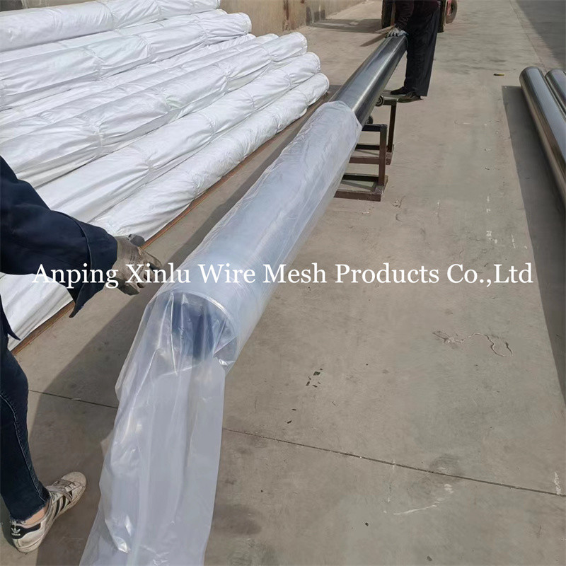 FOTI V Wire Screen Pipe 2.9m Standard Duplex Stainless Steel Wire Wrapped Sand Control Continuous Slot Screen Tube