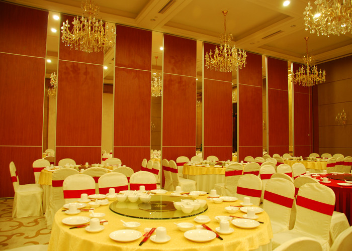 Durable Aluminum Frame Movable Partition Walls Classical Acoustic Mobile Divider
