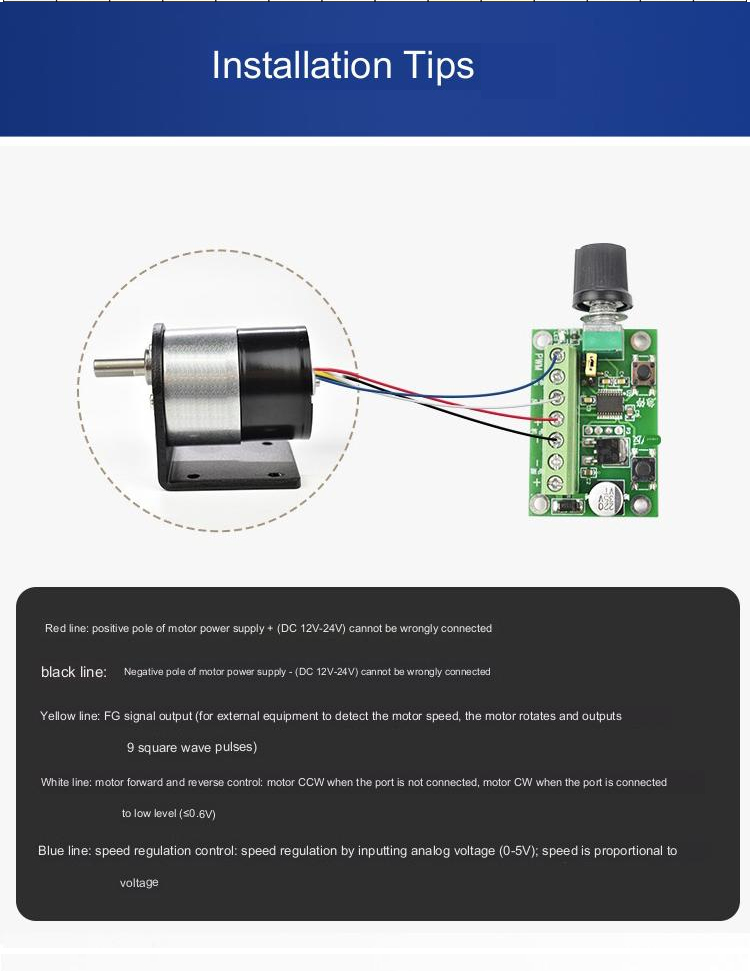 Customizable 12v Dc Motor Low Speed Brushless Electric Motor