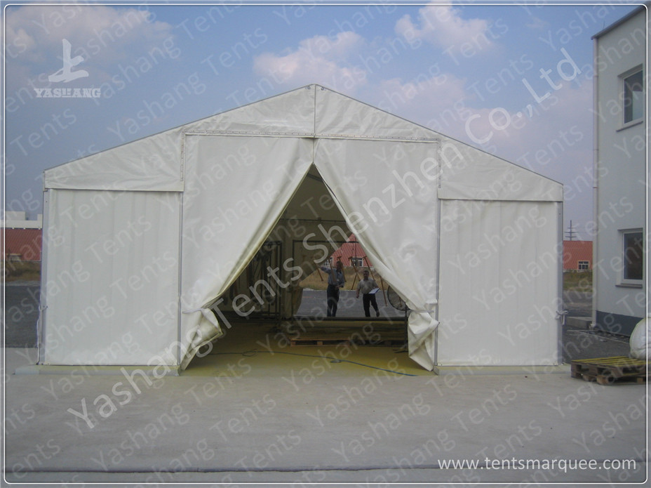 Outdoor Portable Industrial Storage Tents Shelter , Commercial Storage Tents