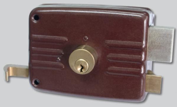 Single Cylinder Rim Door Lock with Dead Bolt Material and A - level Anti - Theft