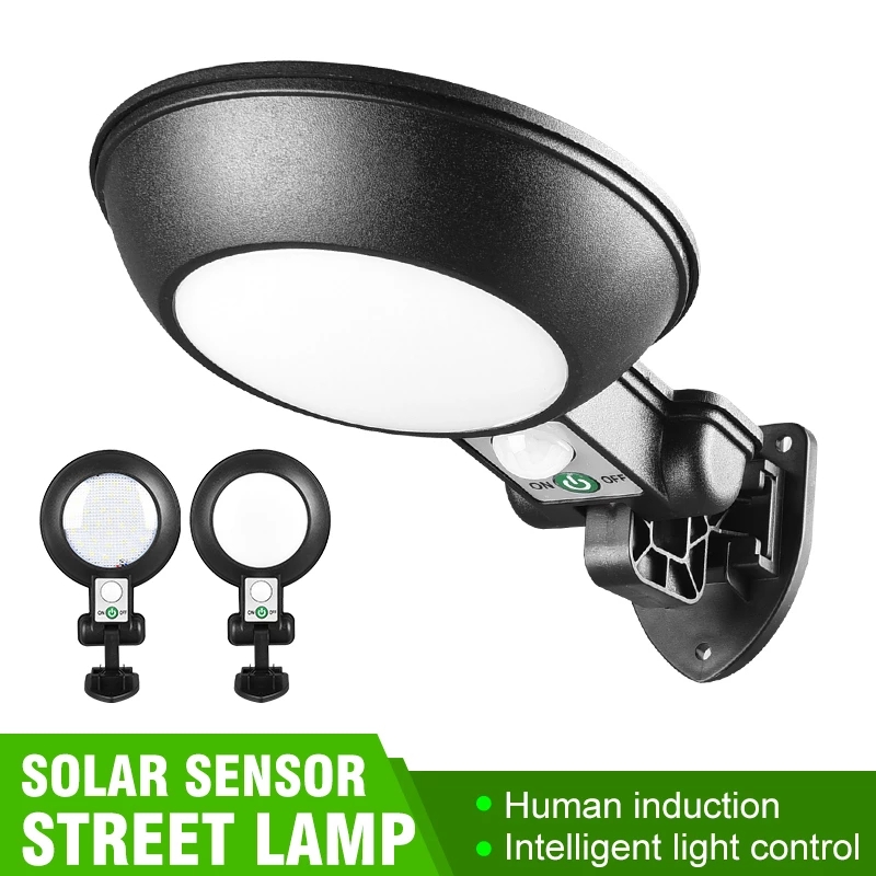 Water Resistance 500LM 5.5v 2.5w Solar Motion Sensor Wall Light FCC Certified