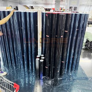 Purple Light Dazzle Color Chameleon Color Changing Window Film For Car Window