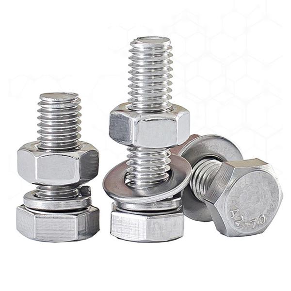 SAE AMS 5659S-2016 15-5PH 12mm Thread Length Bolts 100pcs for Heavy-Duty and