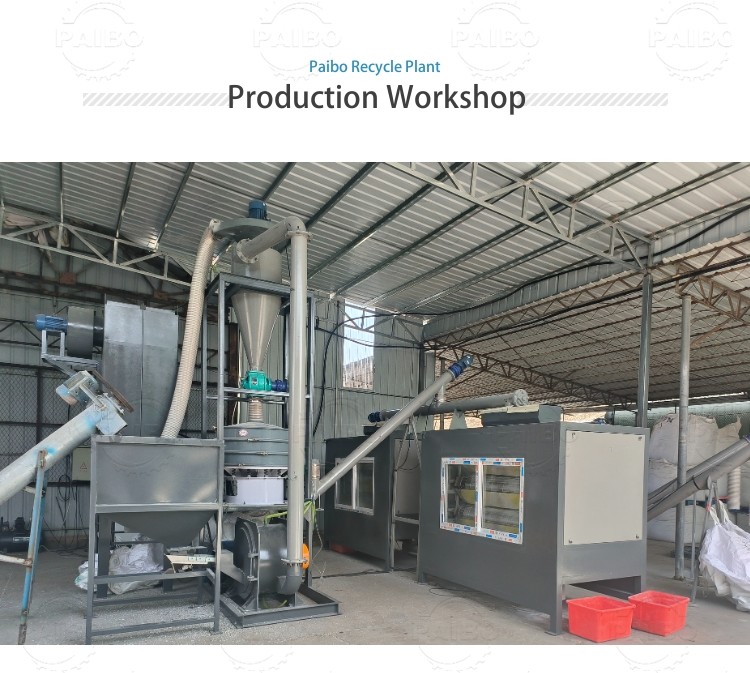 High Capacity 12000T/Year Aluminum Plastic Electrostatic Separator for Recycling Requirements