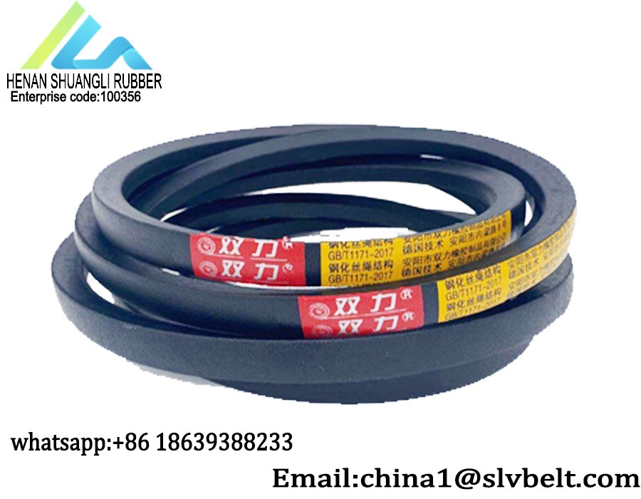 Transmission Rubber SPA V Belt Zero Elongation Flex Resistance