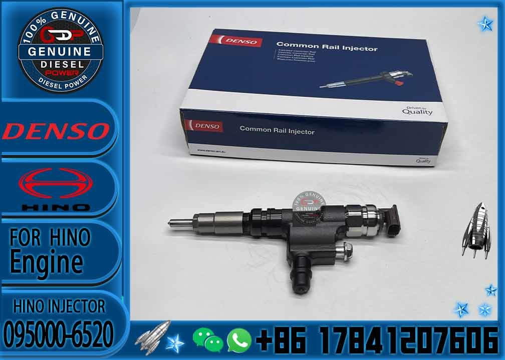 Diesel fuel injector 095000-6510, 095000-6520, 095000-6511, 9709500-651, 23670-E0081, 23670-E0080, 23670-79016, 23670-79
