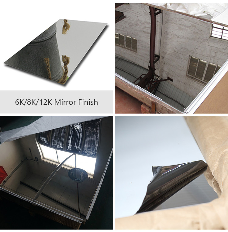PVD PVC Film Coated Rose Gold SS Sheet 1.5mm x 1500mm x 3000mm Mirror 201 Grade