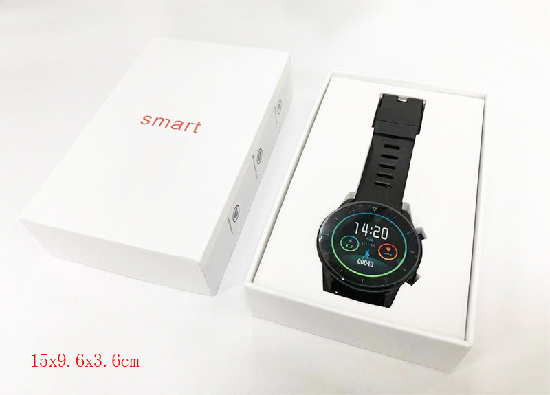 Hot Sell Full Touch Round Display Reloj Smart Watch Sw11z with ECG, Blood Pressure Hrv Monitor