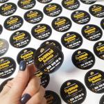 Customized Barcode Anti Counterfeit Labels With 1D/2D Barcode