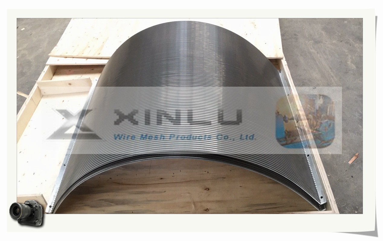 ARCHITECTURAL SCREENS / WEDGE WIRE SCREEN CYLINDER / STAINLESS STEEL FILTER CYLINDRICAL FROM XINLU WIRE MESH FACTORY