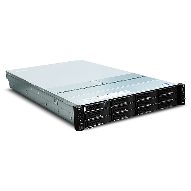 end 2U 2-socket Rack Mount Server with 2.1GHz Processor Main Frequency and Private Mold