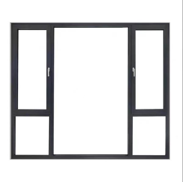 5 27A 55 9A 5 12A 5 Glass Aluminium Casement Windows for Customized Product
