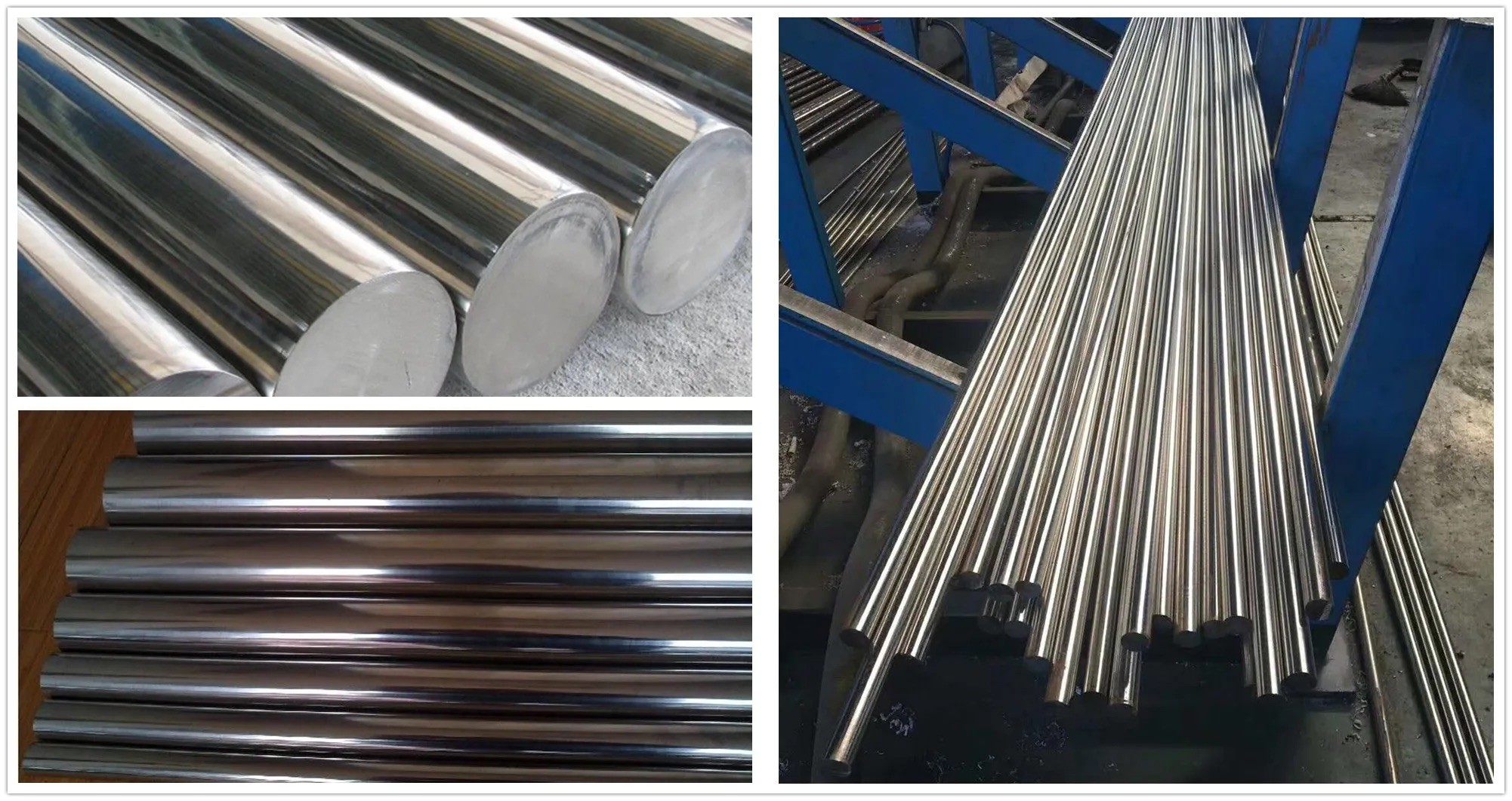 Ultra Strong 430 Stainless Steel Round Bar Stainless Steel Threaded Bar HL Forging
