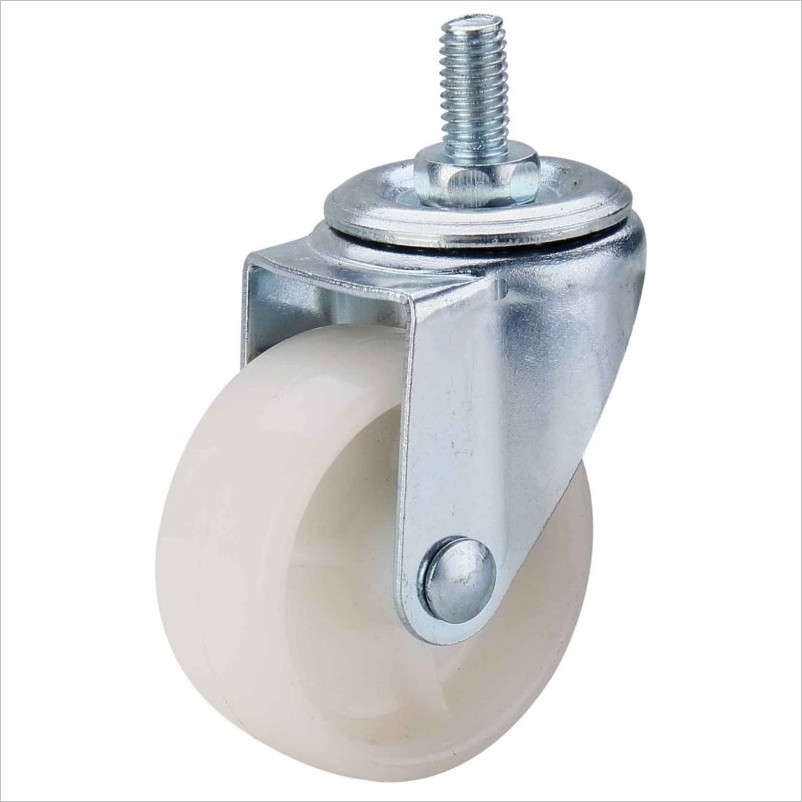 small white PP castor wheels