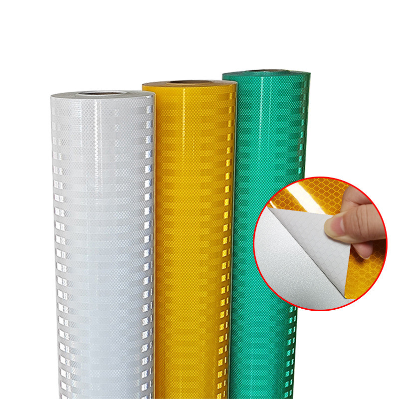 Engineering Grade Reflective Film EGP Reflective Sheeting For Digital Printing