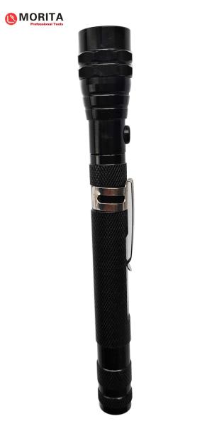 Plumbing tools Telescopic Magnetic Flashlight pickingWith 3 LED Lamps 360-Degree
