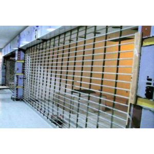 Wireless Remote Control Steel Security Shutters , Practical Commercial Roller Shutters