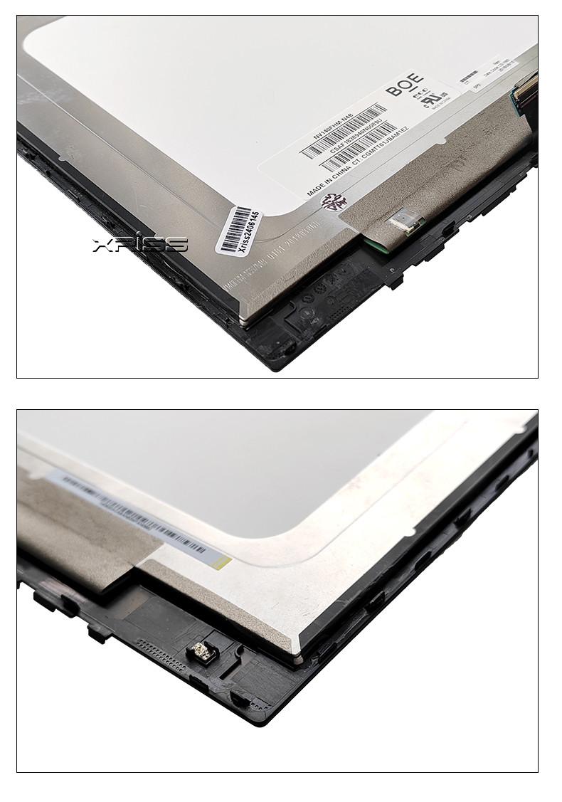 30pins Laptop Full Assembly FHD IPS LCD Touch Screen Digitizer For HP 15U G5