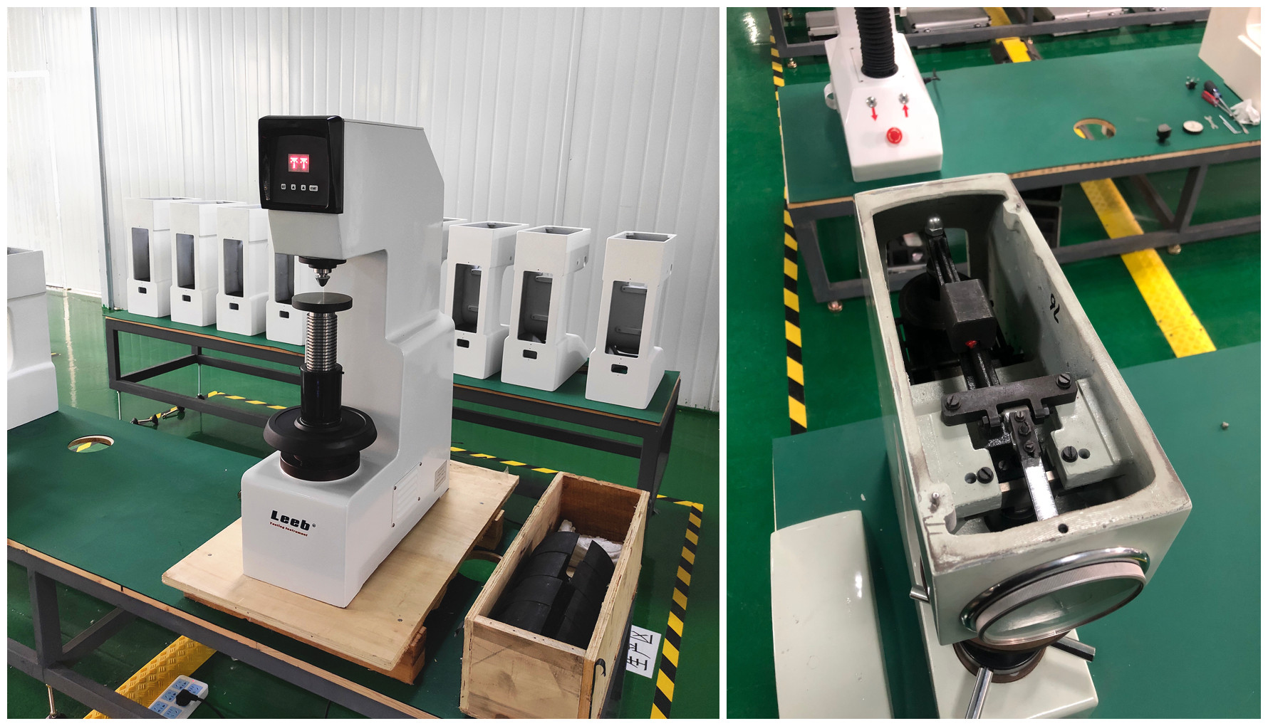 650 HBW Digital Brinell Hardness Tester For Metrology Building Materials