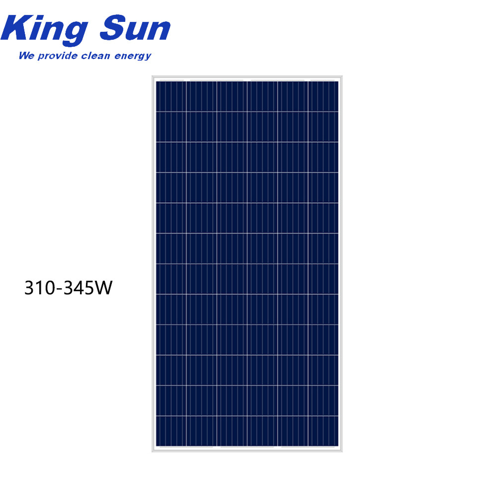 Anodized Aluminium Alloy 335W Polycrystalline Solar Panel
