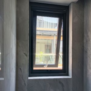 Simple And Practical Retractable Window Blinds Plastic Handle Fiberglass Mesh