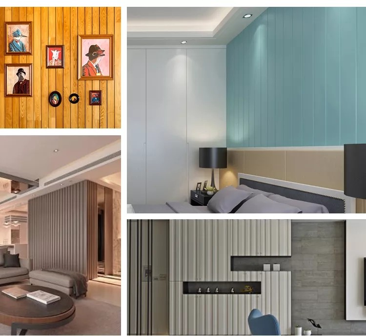 12cm - 20cm width Interior WPC Wall Panel Decorative Wall Cladding Panel
