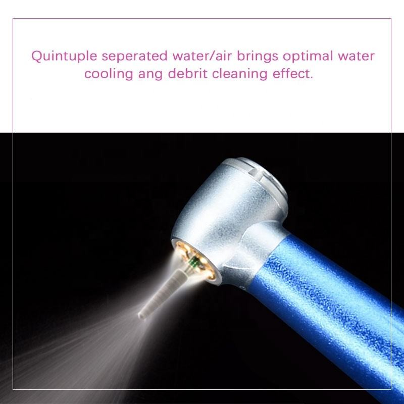 40000rpm Portable Electric Dental Handpiece , Multifunctional Air Motor Handpiece