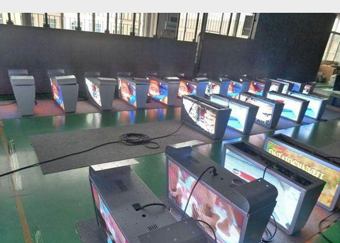 P5 Full Color SMD HD Outdoor Taxi LED Display Easy Installation Advertising Sign