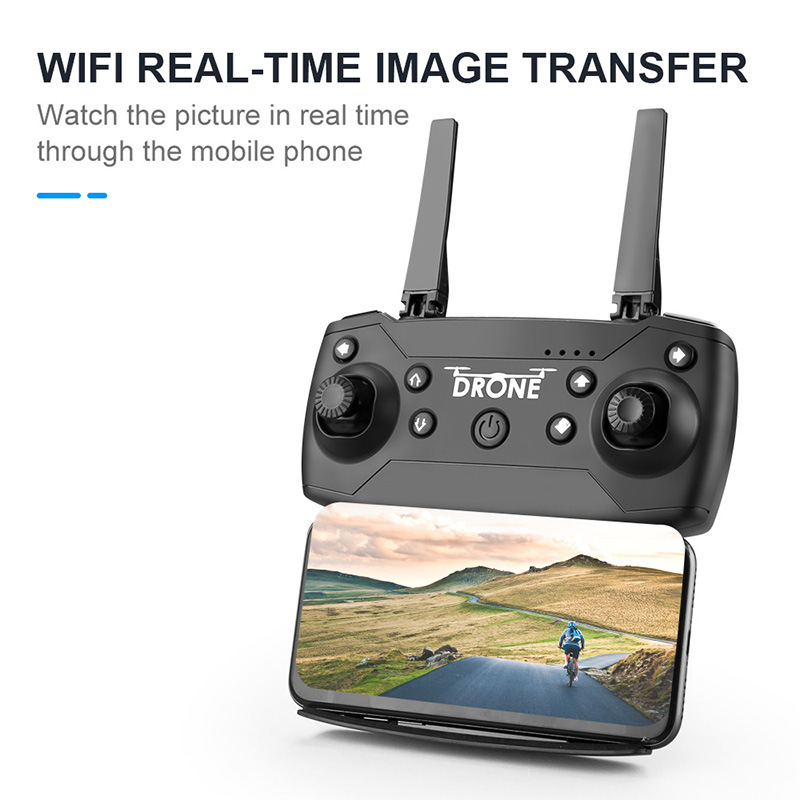 F62 Drone 2.4G 4CH WiFi FPV 4K HD Folding Voice-Activated 4-Axis Aircraft RC Quadcopter Hobbyist UAV